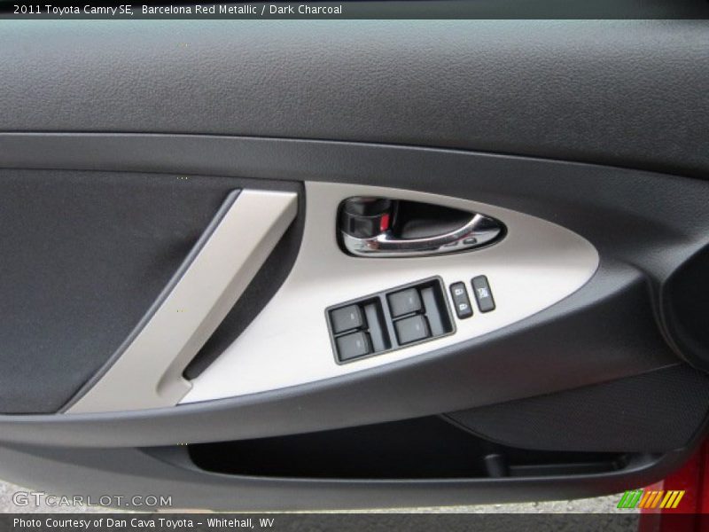 Barcelona Red Metallic / Dark Charcoal 2011 Toyota Camry SE