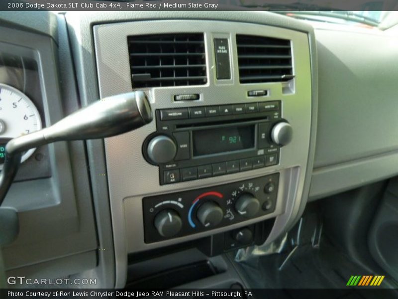 Controls of 2006 Dakota SLT Club Cab 4x4
