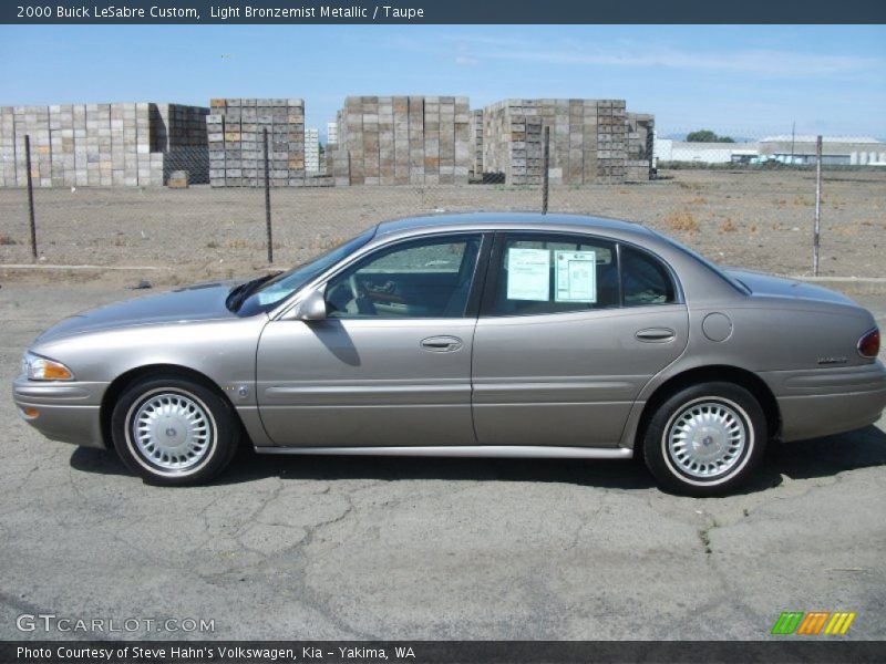 Light Bronzemist Metallic / Taupe 2000 Buick LeSabre Custom
