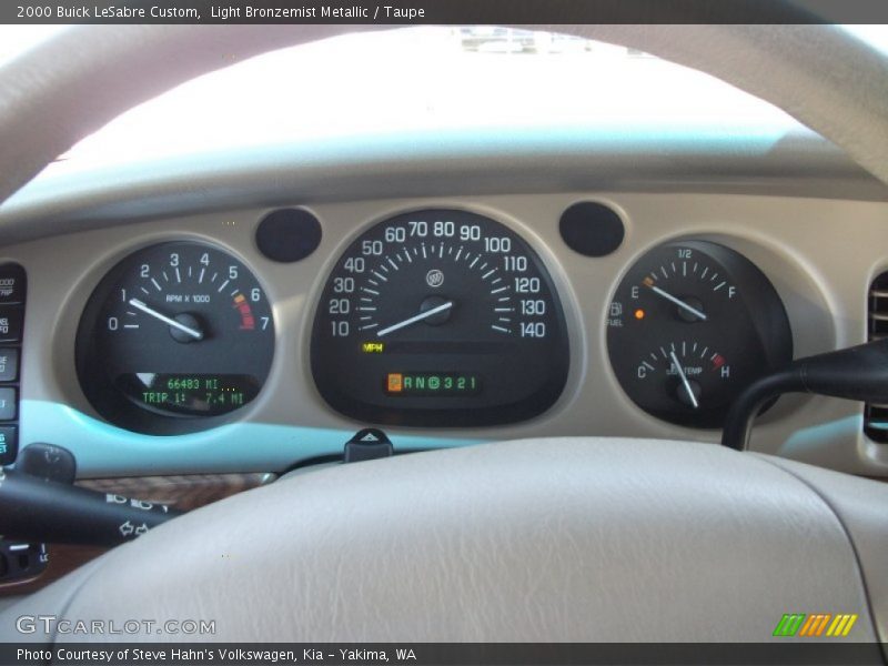 Light Bronzemist Metallic / Taupe 2000 Buick LeSabre Custom