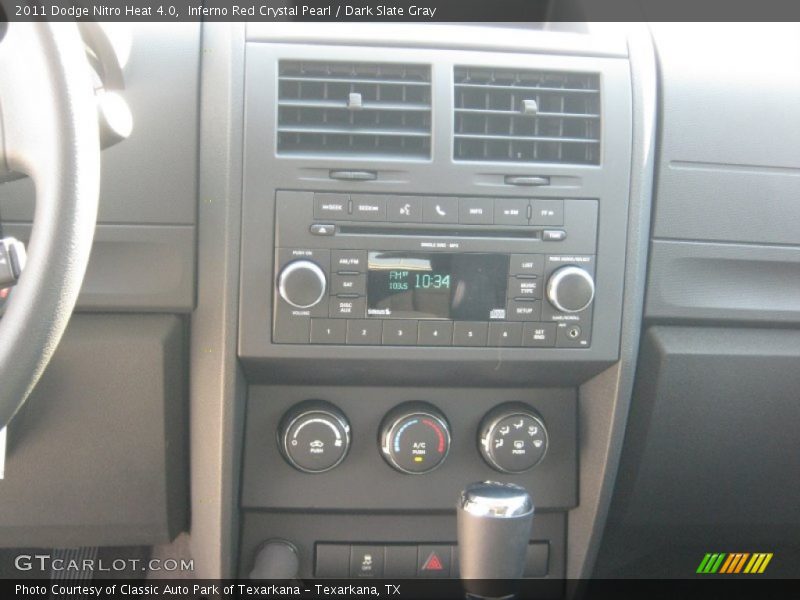 Inferno Red Crystal Pearl / Dark Slate Gray 2011 Dodge Nitro Heat 4.0