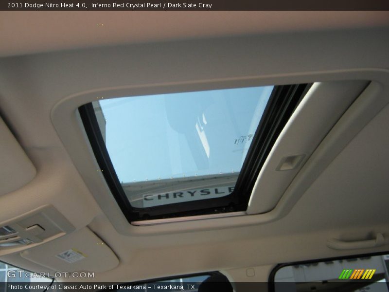 Inferno Red Crystal Pearl / Dark Slate Gray 2011 Dodge Nitro Heat 4.0