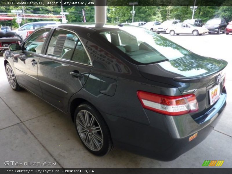 Magnetic Gray Metallic / Ash 2011 Toyota Camry LE