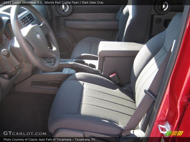 Inferno Red Crystal Pearl / Dark Slate Gray 2011 Dodge Nitro Heat 4.0