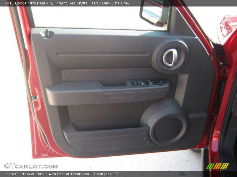 Inferno Red Crystal Pearl / Dark Slate Gray 2011 Dodge Nitro Heat 4.0