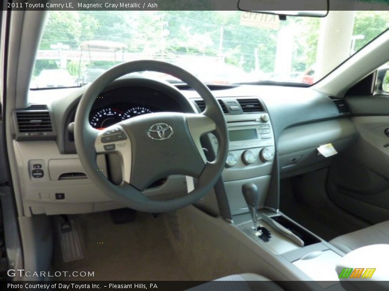 Magnetic Gray Metallic / Ash 2011 Toyota Camry LE