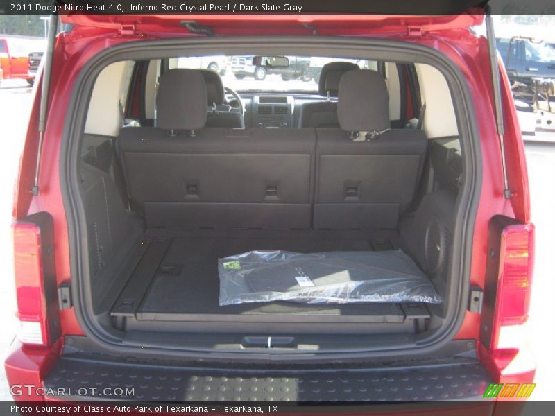 Inferno Red Crystal Pearl / Dark Slate Gray 2011 Dodge Nitro Heat 4.0