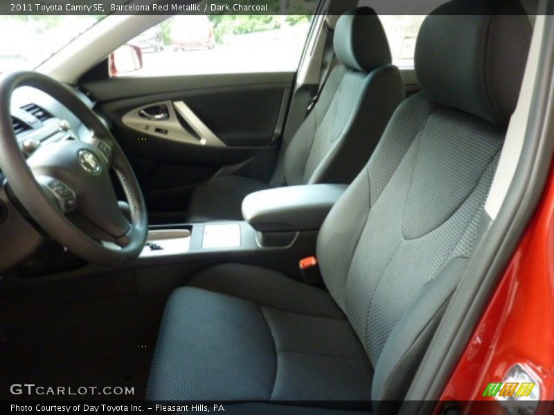 Barcelona Red Metallic / Dark Charcoal 2011 Toyota Camry SE