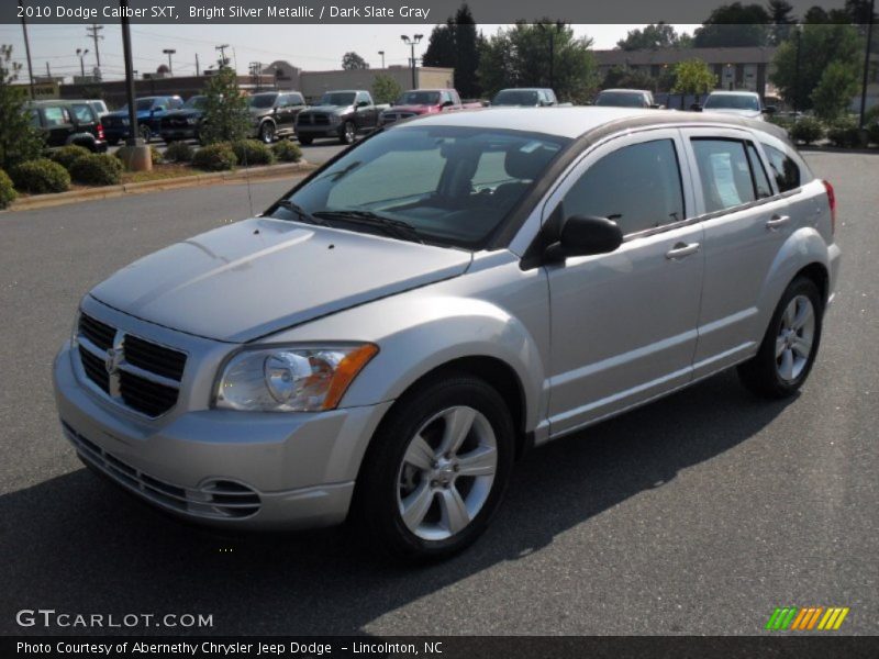 Bright Silver Metallic / Dark Slate Gray 2010 Dodge Caliber SXT