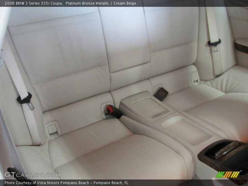 Platinum Bronze Metallic / Cream Beige 2008 BMW 3 Series 335i Coupe