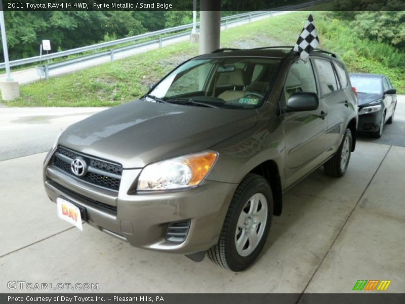 Pyrite Metallic / Sand Beige 2011 Toyota RAV4 I4 4WD