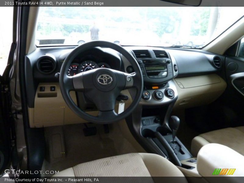 Pyrite Metallic / Sand Beige 2011 Toyota RAV4 I4 4WD