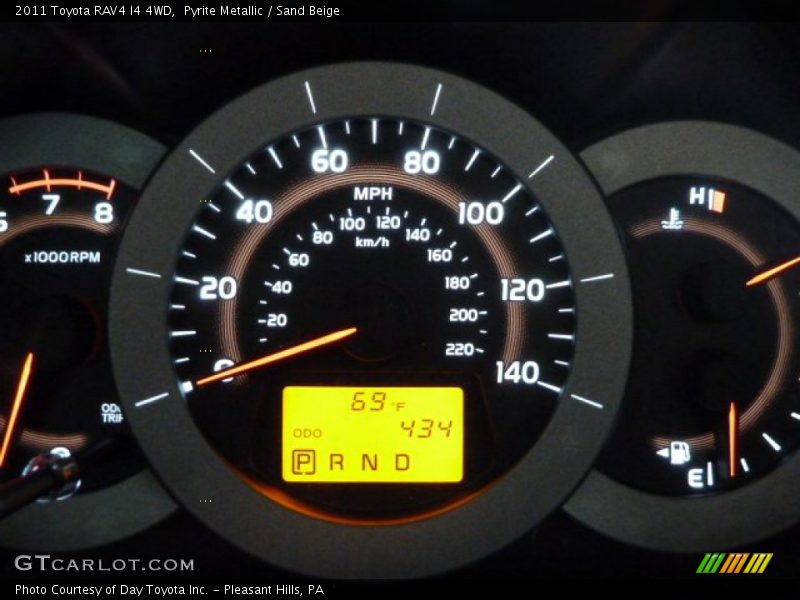 Pyrite Metallic / Sand Beige 2011 Toyota RAV4 I4 4WD