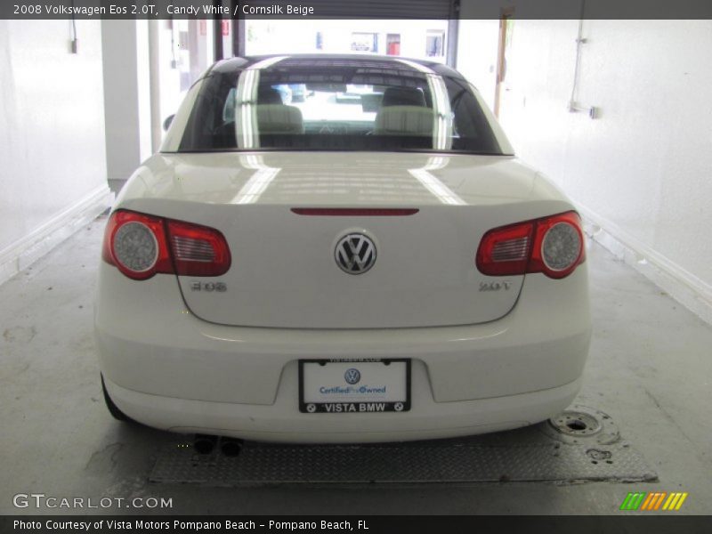 Candy White / Cornsilk Beige 2008 Volkswagen Eos 2.0T