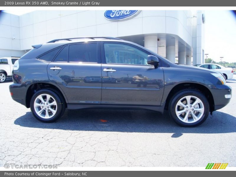 Smokey Granite / Light Gray 2009 Lexus RX 350 AWD