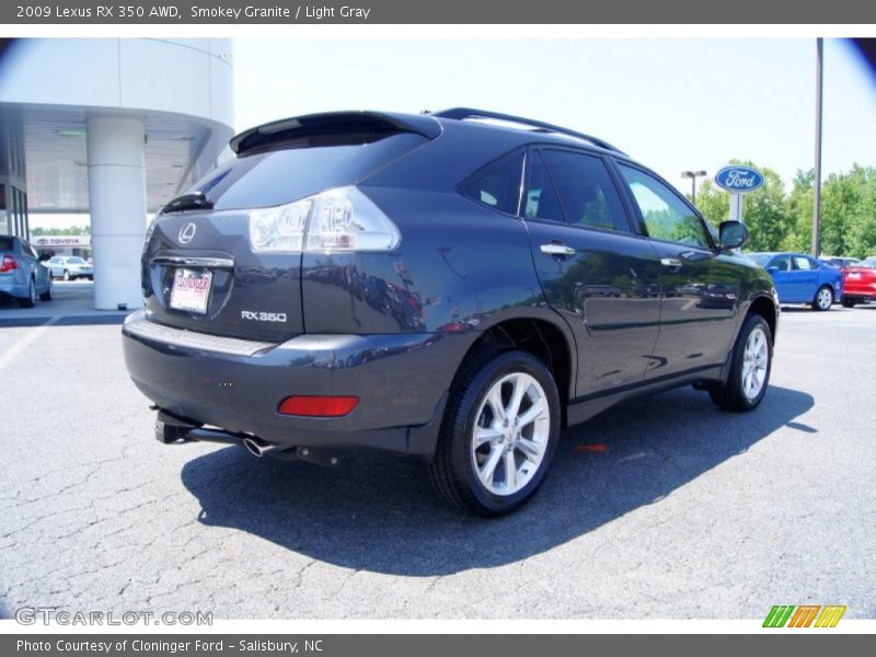 Smokey Granite / Light Gray 2009 Lexus RX 350 AWD