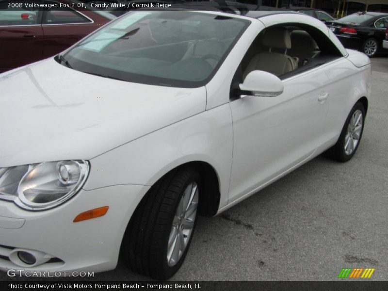 Candy White / Cornsilk Beige 2008 Volkswagen Eos 2.0T