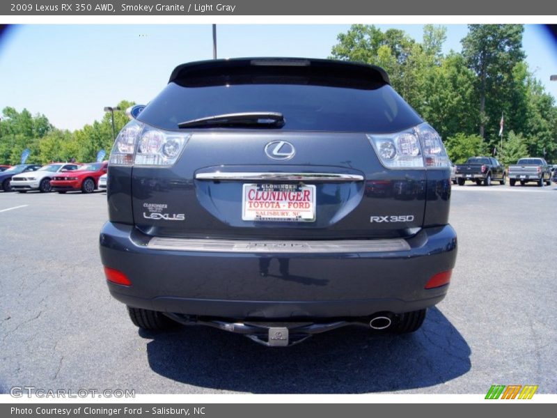 Smokey Granite / Light Gray 2009 Lexus RX 350 AWD