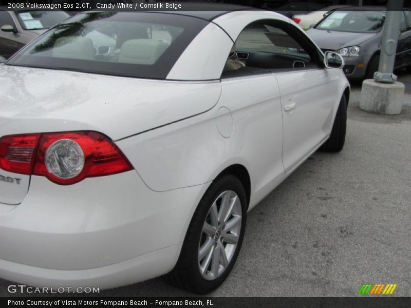 Candy White / Cornsilk Beige 2008 Volkswagen Eos 2.0T