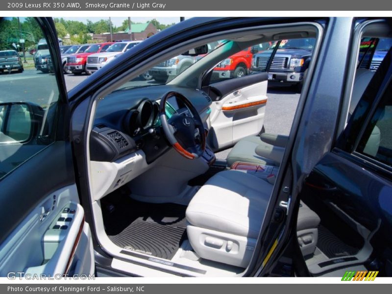 Smokey Granite / Light Gray 2009 Lexus RX 350 AWD