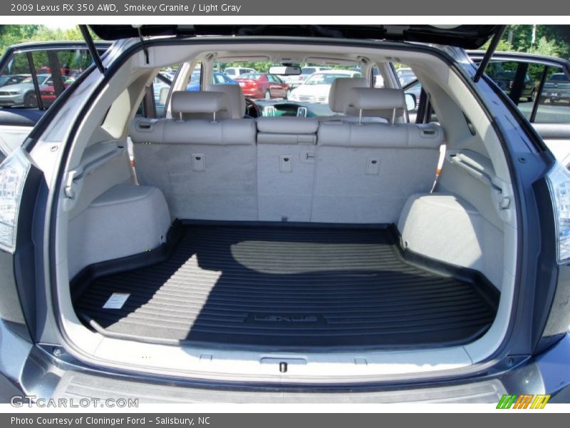 Smokey Granite / Light Gray 2009 Lexus RX 350 AWD