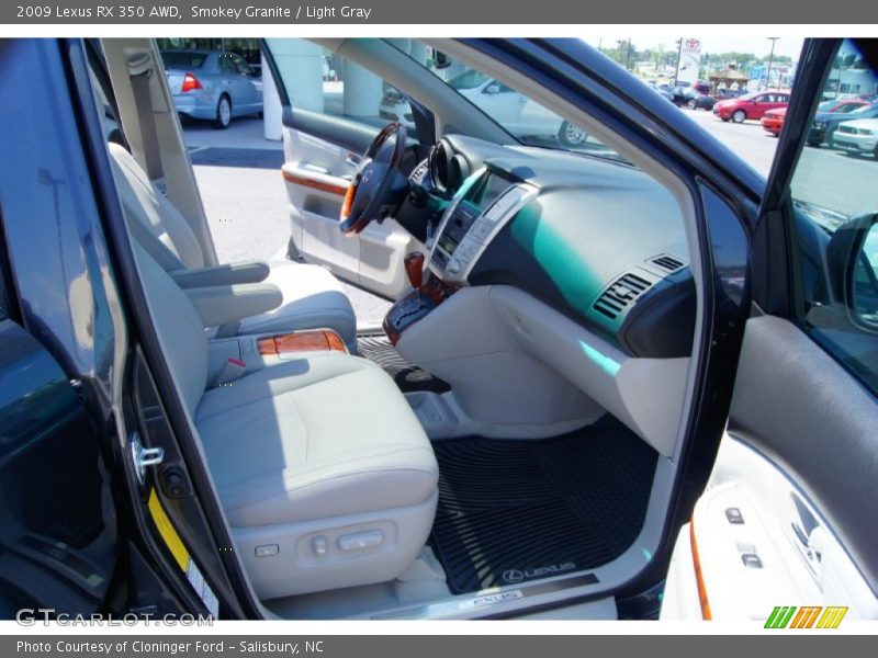 Smokey Granite / Light Gray 2009 Lexus RX 350 AWD