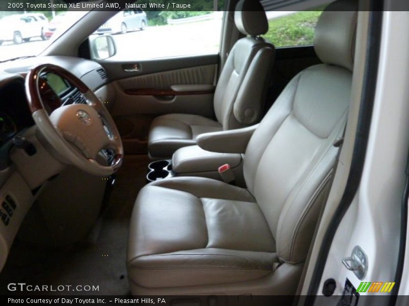 Natural White / Taupe 2005 Toyota Sienna XLE Limited AWD