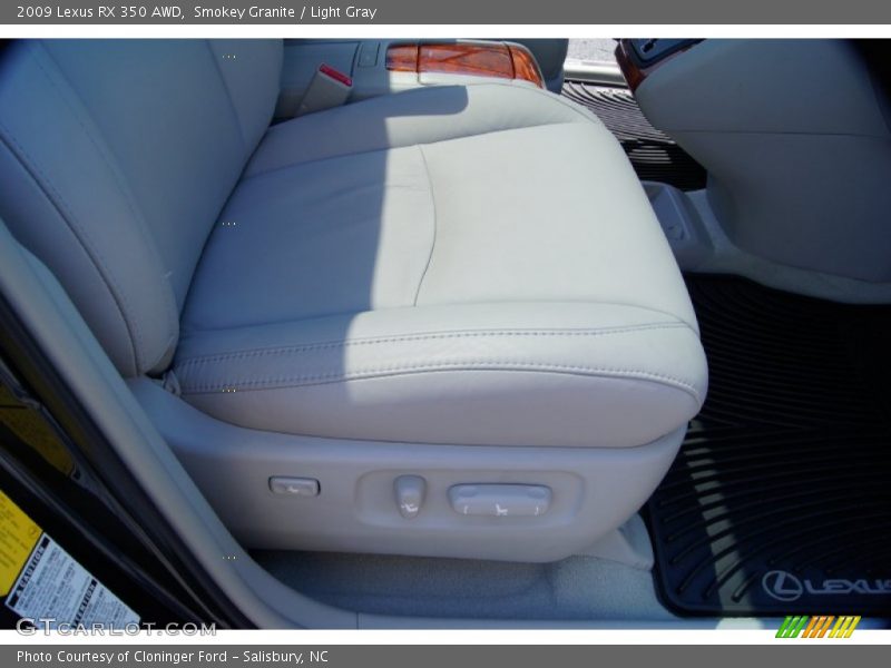 Smokey Granite / Light Gray 2009 Lexus RX 350 AWD