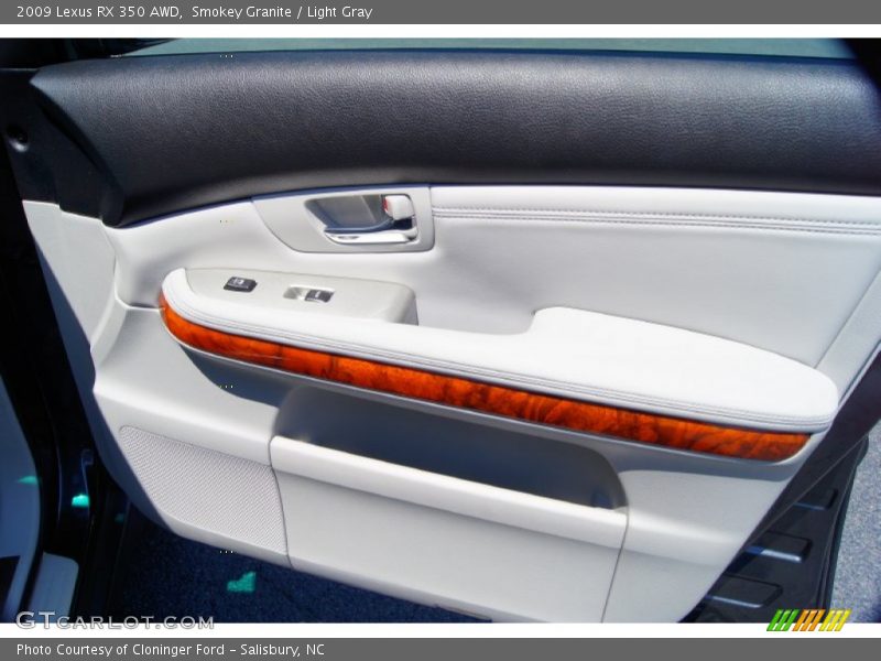 Smokey Granite / Light Gray 2009 Lexus RX 350 AWD