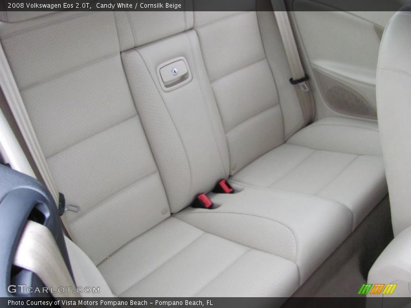 Candy White / Cornsilk Beige 2008 Volkswagen Eos 2.0T
