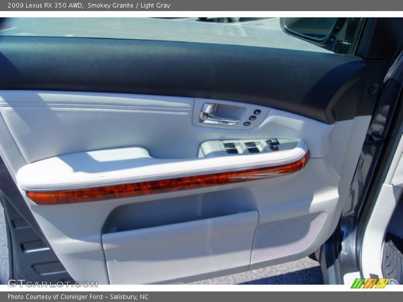 Smokey Granite / Light Gray 2009 Lexus RX 350 AWD