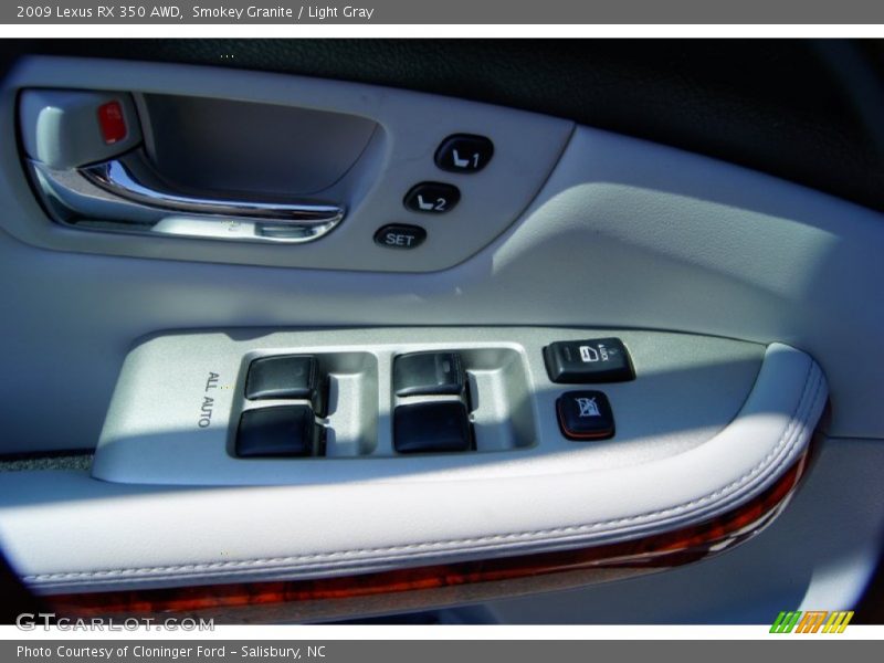Smokey Granite / Light Gray 2009 Lexus RX 350 AWD