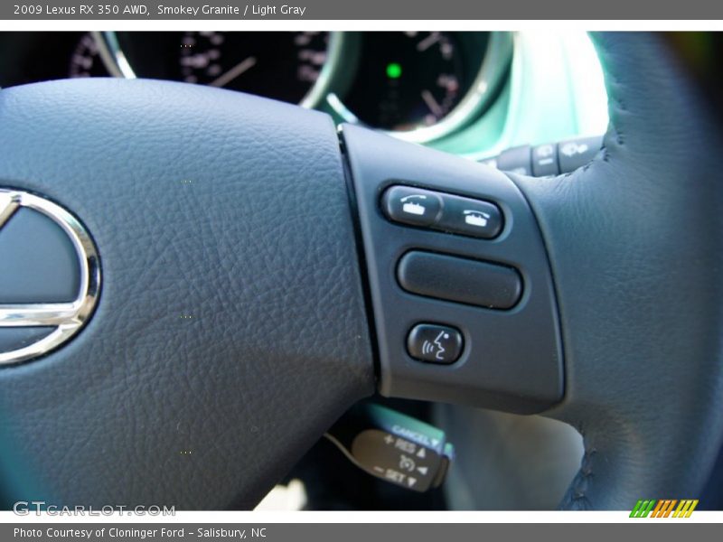 Smokey Granite / Light Gray 2009 Lexus RX 350 AWD