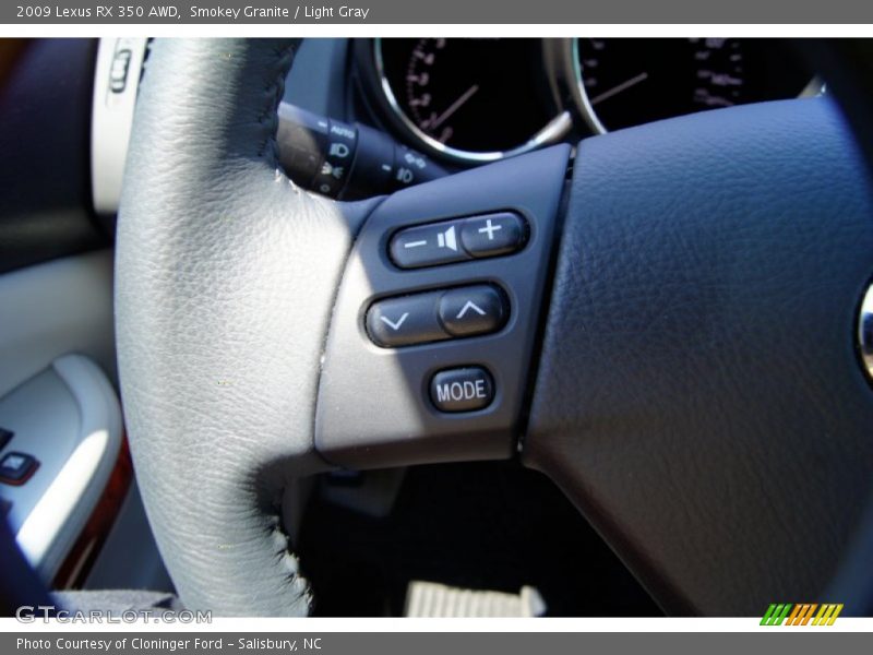 Smokey Granite / Light Gray 2009 Lexus RX 350 AWD