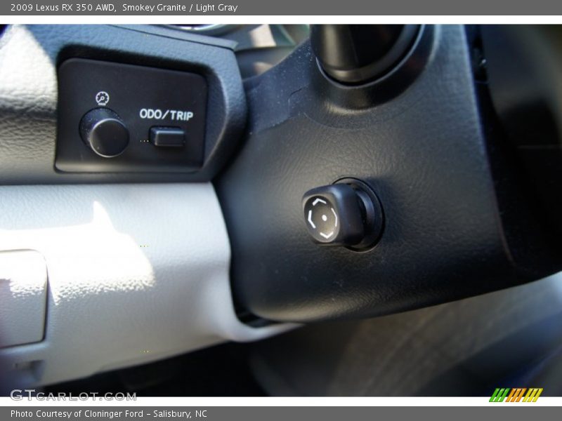Smokey Granite / Light Gray 2009 Lexus RX 350 AWD