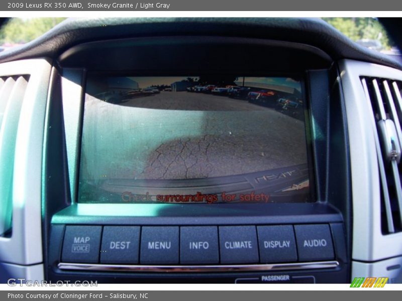 Smokey Granite / Light Gray 2009 Lexus RX 350 AWD