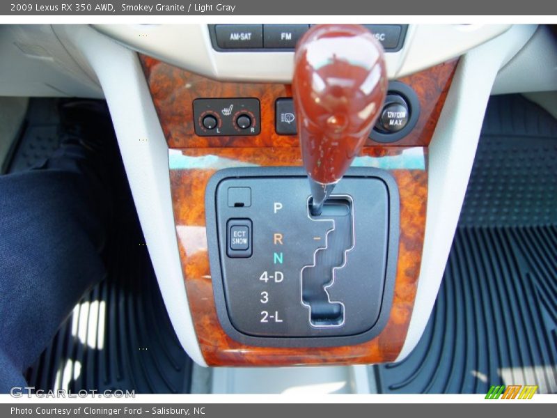 Smokey Granite / Light Gray 2009 Lexus RX 350 AWD