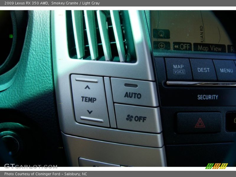 Smokey Granite / Light Gray 2009 Lexus RX 350 AWD