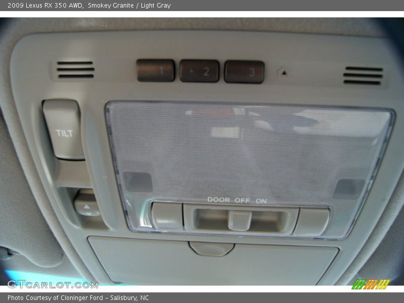 Smokey Granite / Light Gray 2009 Lexus RX 350 AWD