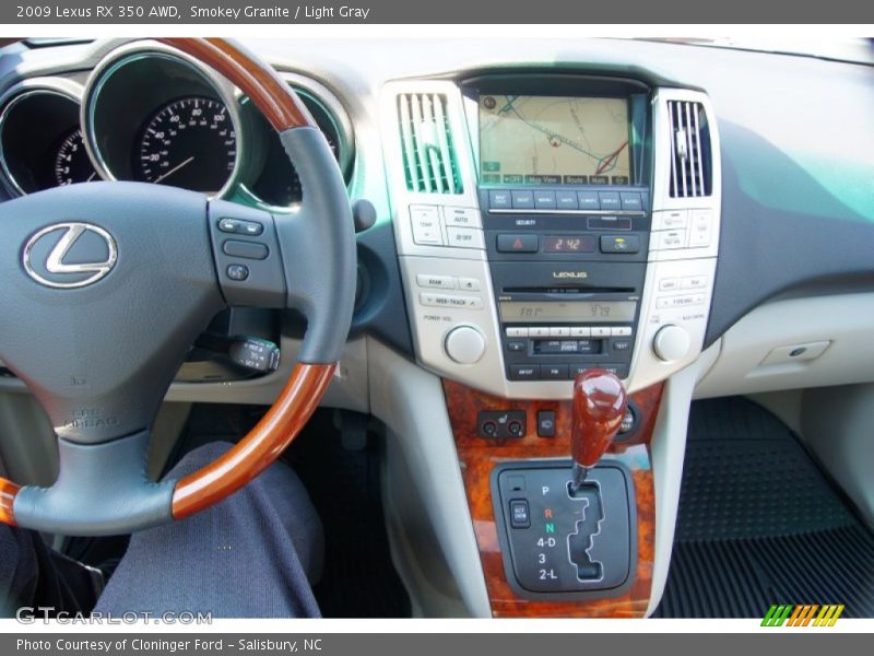 Smokey Granite / Light Gray 2009 Lexus RX 350 AWD