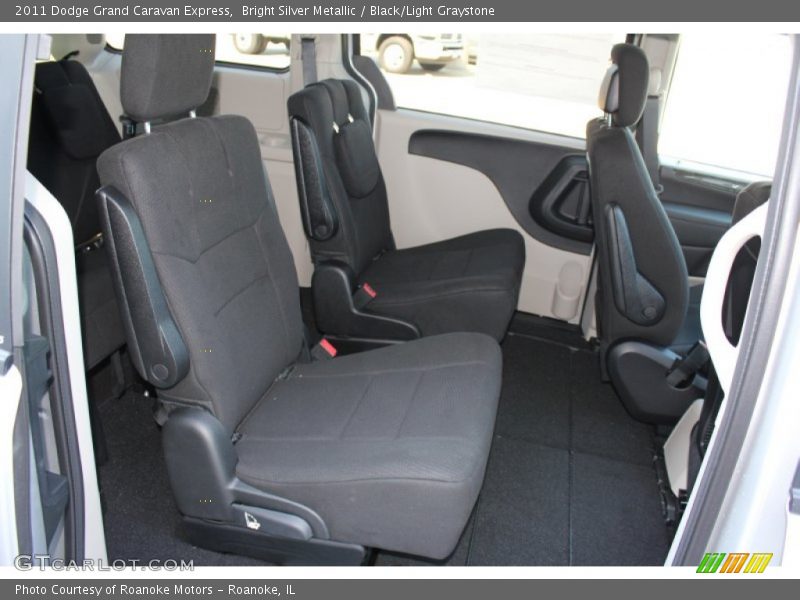 Bright Silver Metallic / Black/Light Graystone 2011 Dodge Grand Caravan Express