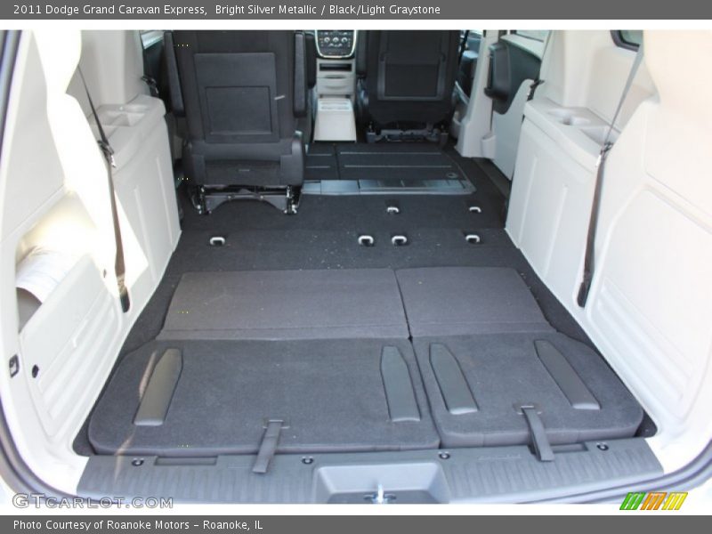 Bright Silver Metallic / Black/Light Graystone 2011 Dodge Grand Caravan Express