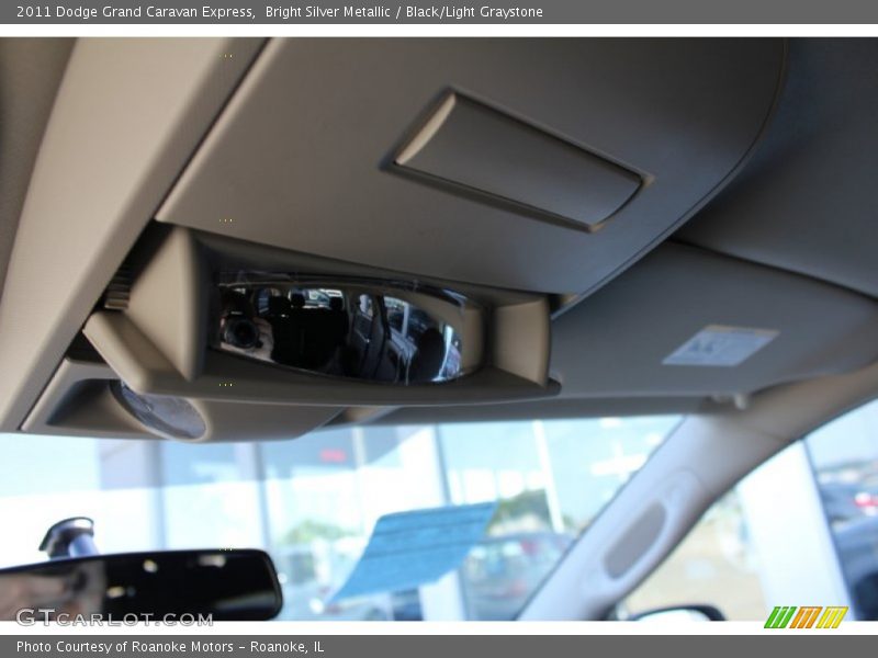 Bright Silver Metallic / Black/Light Graystone 2011 Dodge Grand Caravan Express