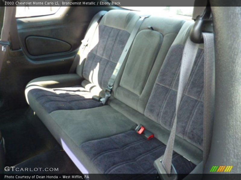 Bronzemist Metallic / Ebony Black 2003 Chevrolet Monte Carlo LS