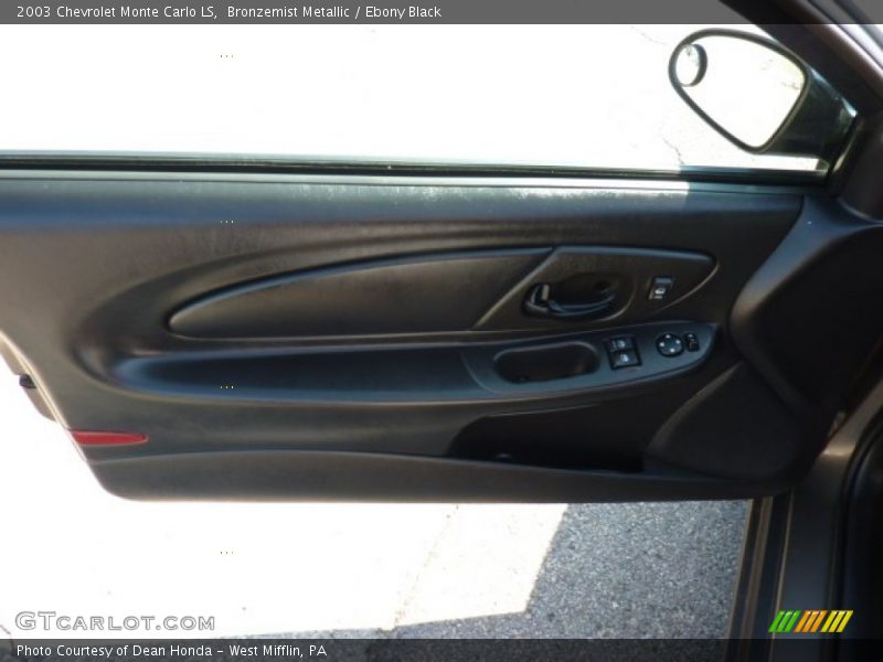 Bronzemist Metallic / Ebony Black 2003 Chevrolet Monte Carlo LS