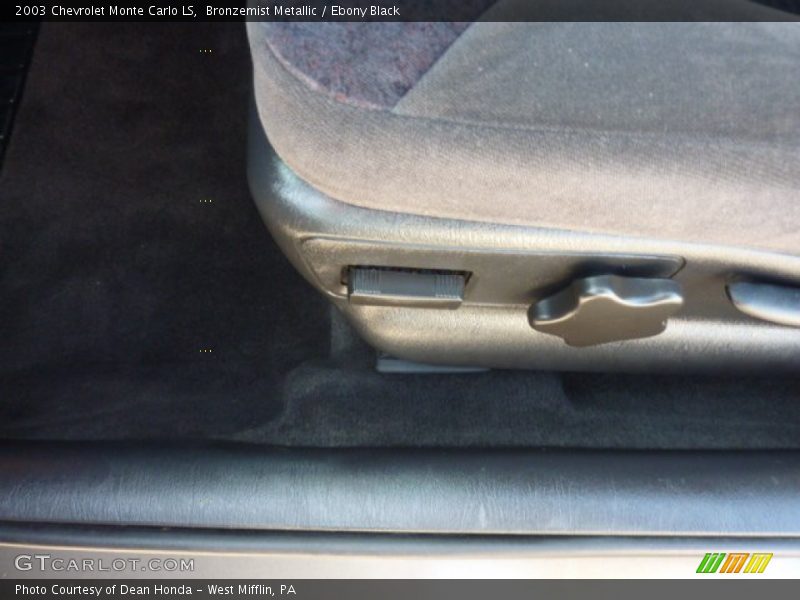 Bronzemist Metallic / Ebony Black 2003 Chevrolet Monte Carlo LS