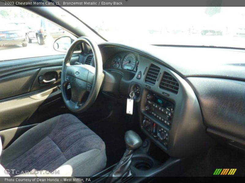 Bronzemist Metallic / Ebony Black 2003 Chevrolet Monte Carlo LS