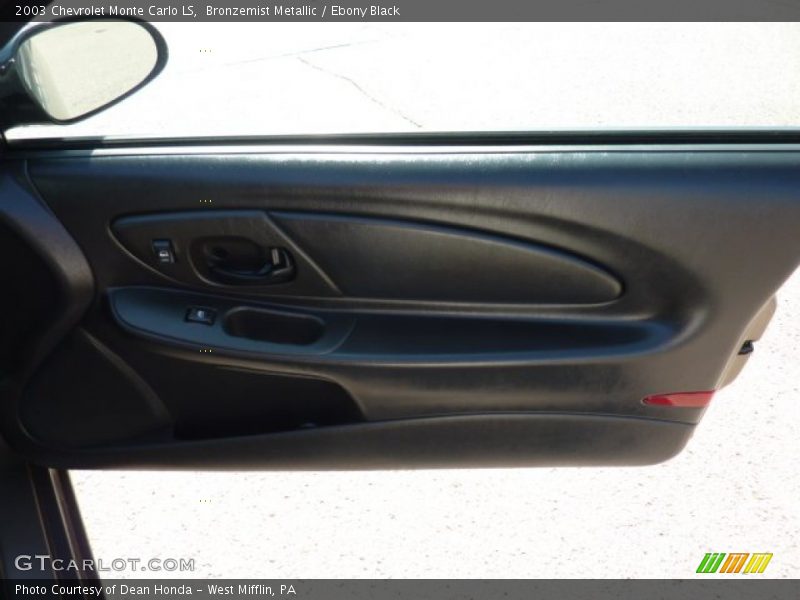 Bronzemist Metallic / Ebony Black 2003 Chevrolet Monte Carlo LS