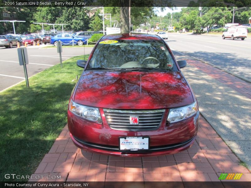 Berry Red / Gray 2006 Saturn ION 2 Sedan