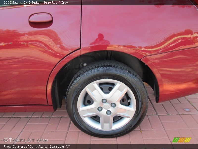 Berry Red / Gray 2006 Saturn ION 2 Sedan